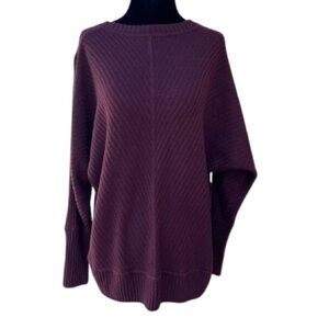 Worthington Wine Color Pullover Sweater Size 1X